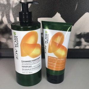 Matrix cleansing conditioner & treatment